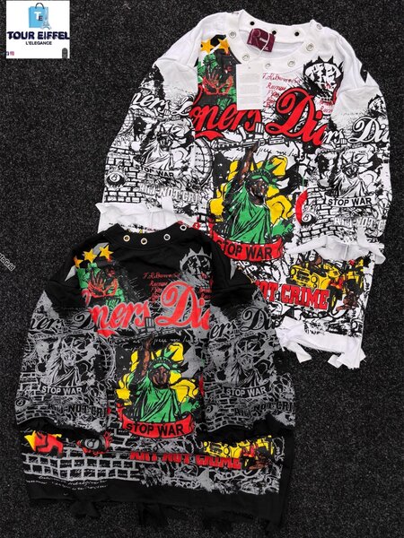 T-shirts graphiques modernes unisexe