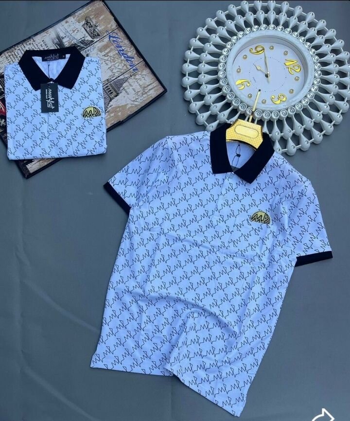 Polo tendance homme imprimé