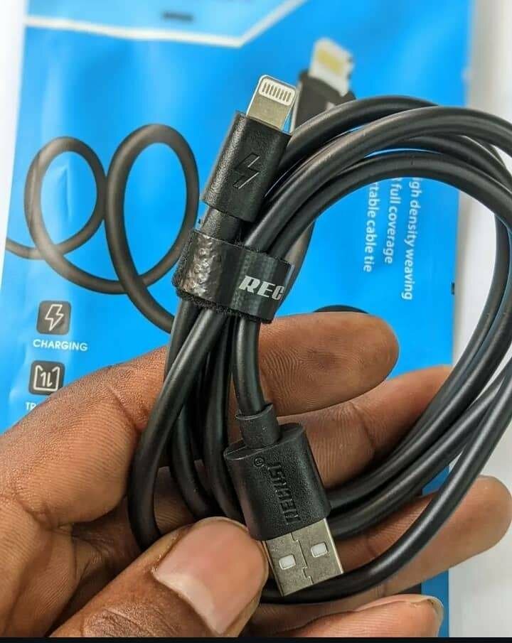 Iphone, type C and flat pin fast phone charging cables