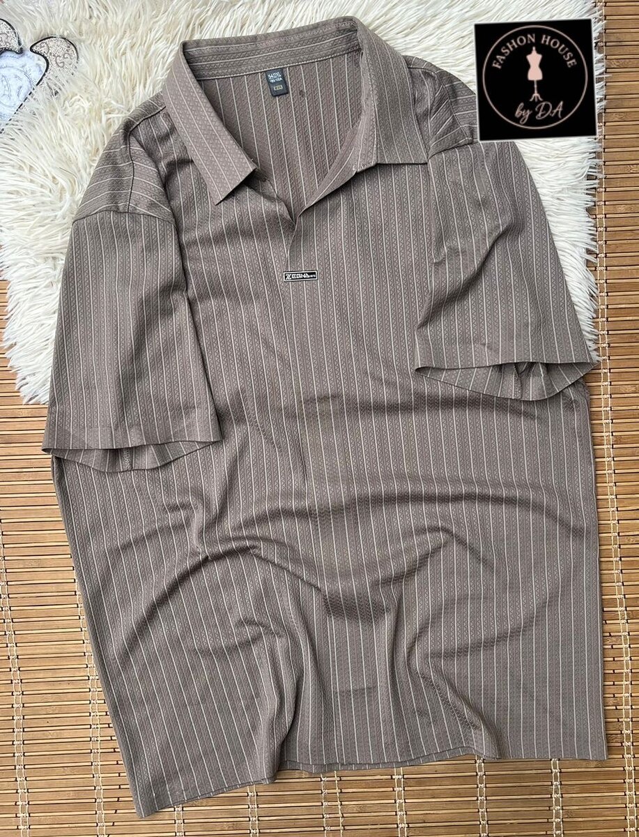 Polo homme à rayures élégantes