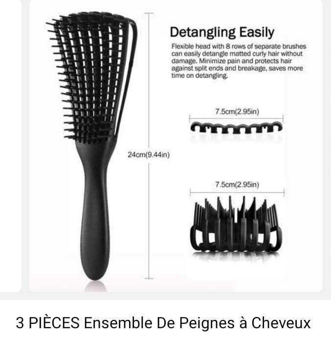 Brosse Magique Anti-Noeuds
