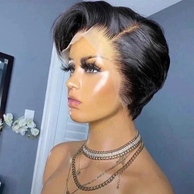 Perruques en dentelle Curly et Lisse