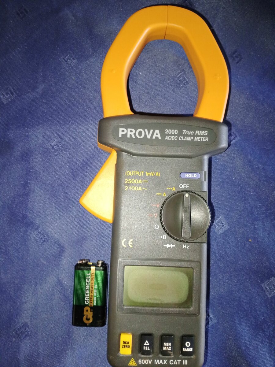 Amp Tester AC / DC 2000