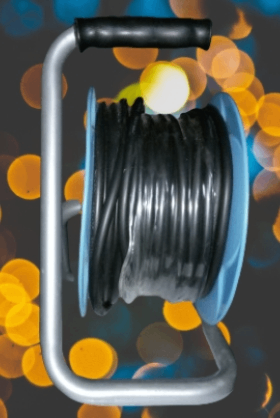 RALONGE 15M-ENROULEUR DE CÂBLE-CHANTIER-USAGES MULTIPLES