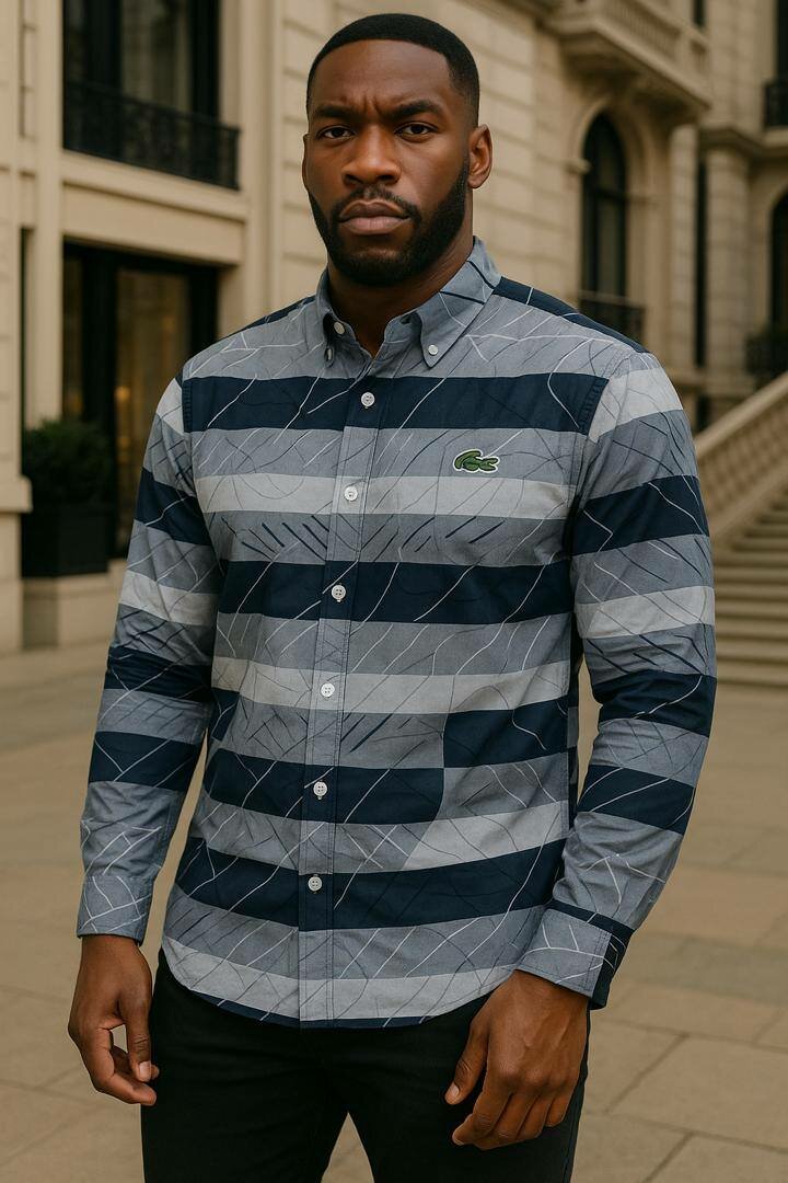 Chemise Homme à Rayures