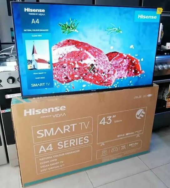 TV Hisense 43" Android TV Google TV 4K Ultra HDR A4 series