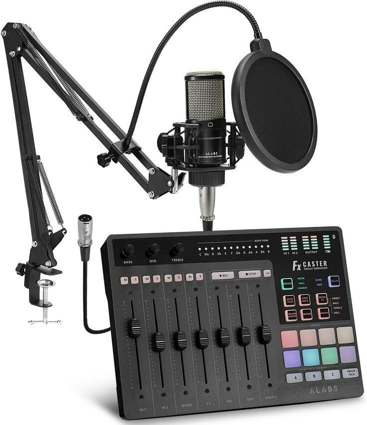Kit microphone professionnel complet