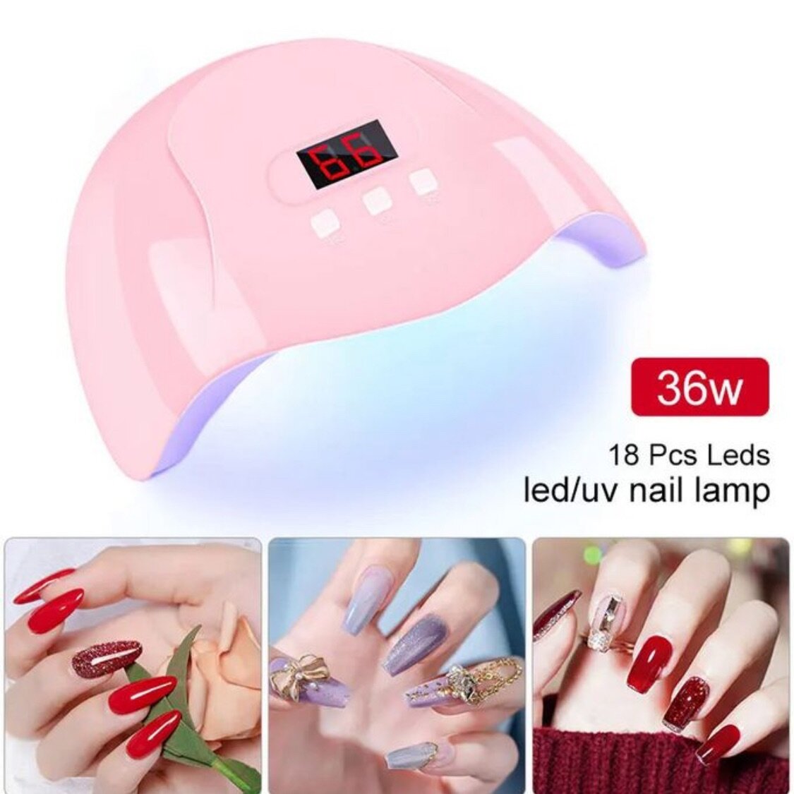 Hot Nail Dryer Portable USB Ca