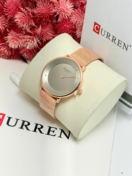 Montre Femme Curren Luxe Rose Gold