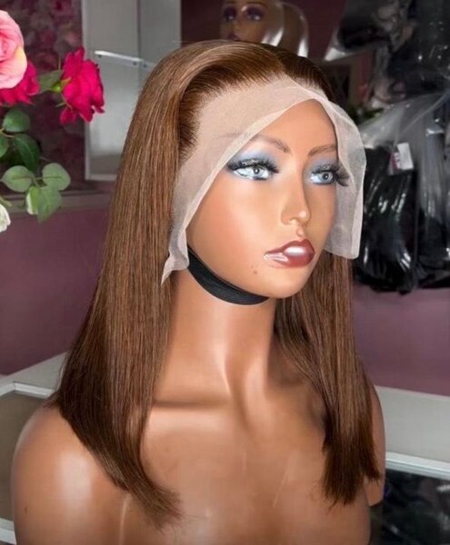 Perruque Lace Front Marron