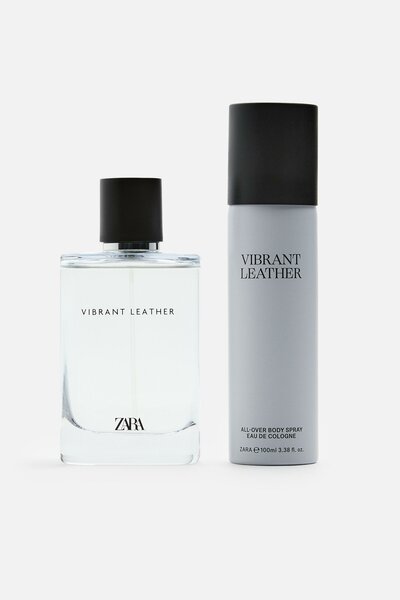 Zara vibrant leather + spray