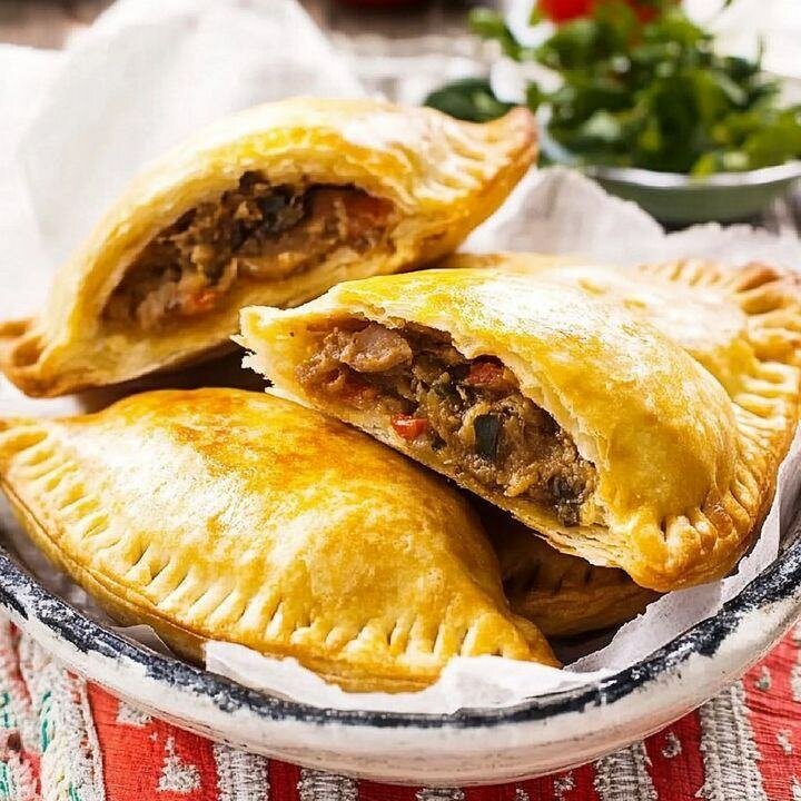 Pastels viande hachés som