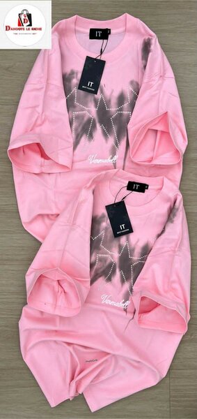 T-shirt rose FENDI unisexe