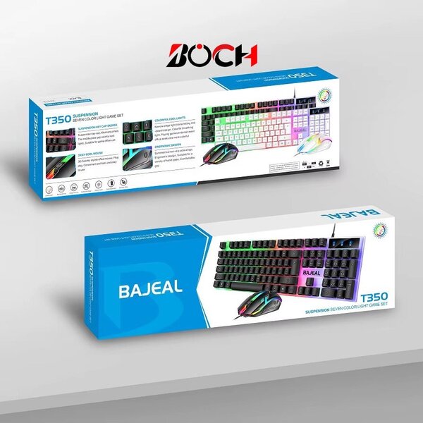 Clavier Gamer RGB Bajeal T350