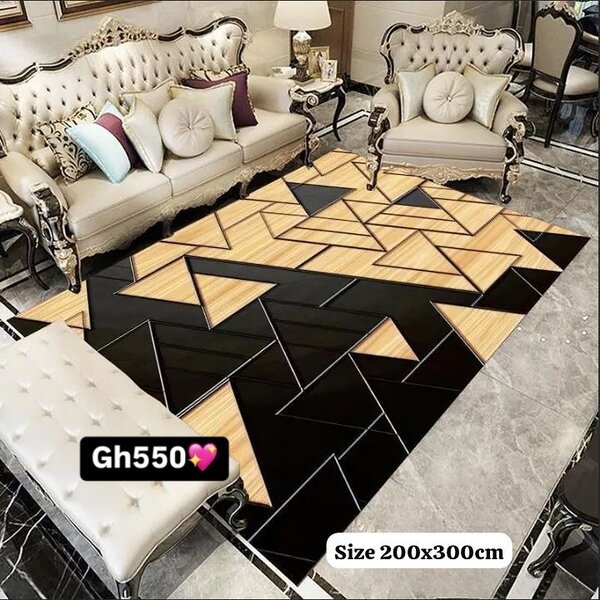 Beautiful and cozy patterned carpet