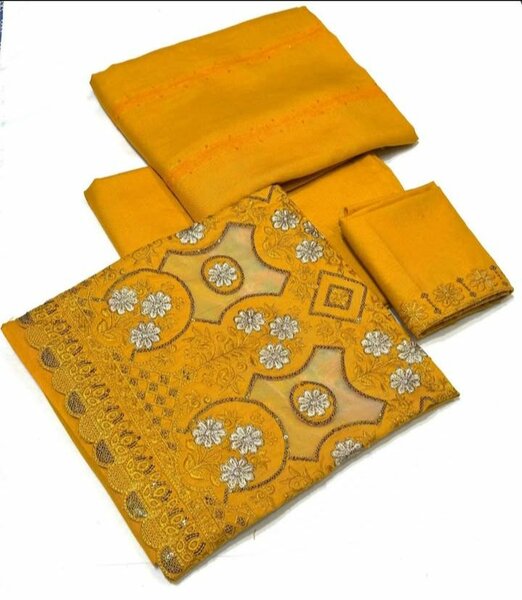 Khadar embroided 3 pcs suit