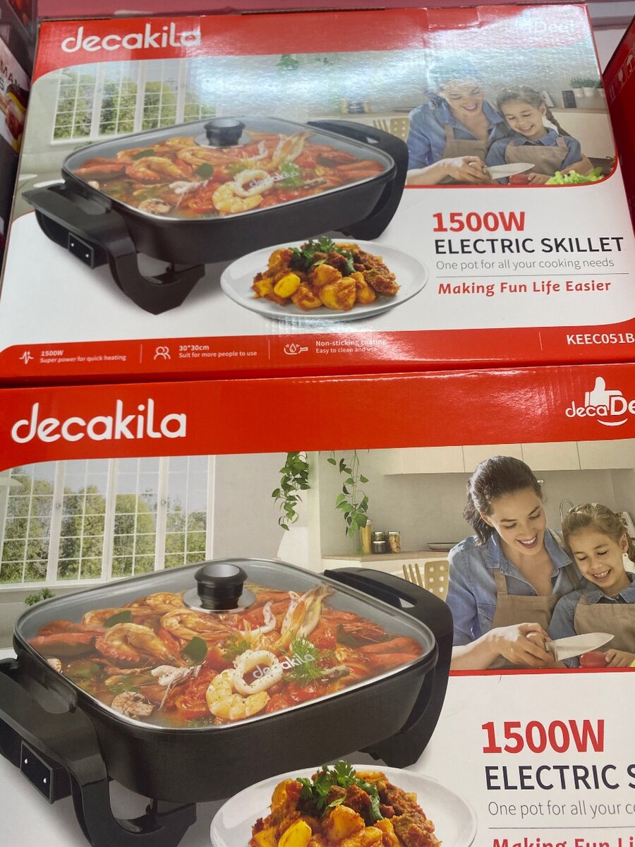 Decakila 1500W Electric Skillet