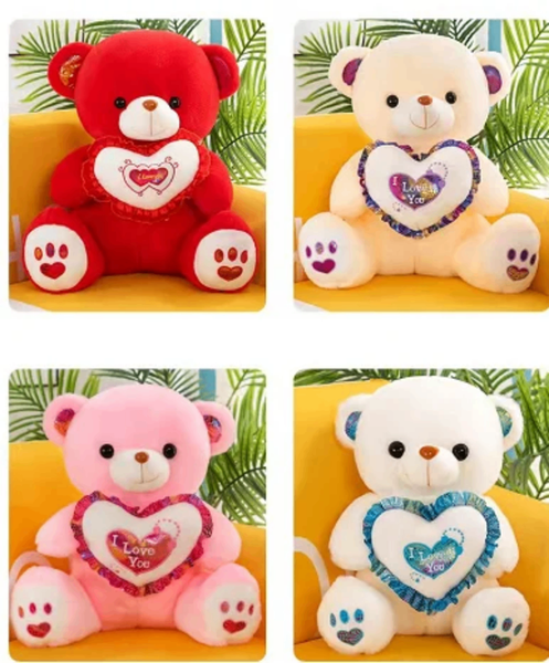 Peluche ours pour amoureux
