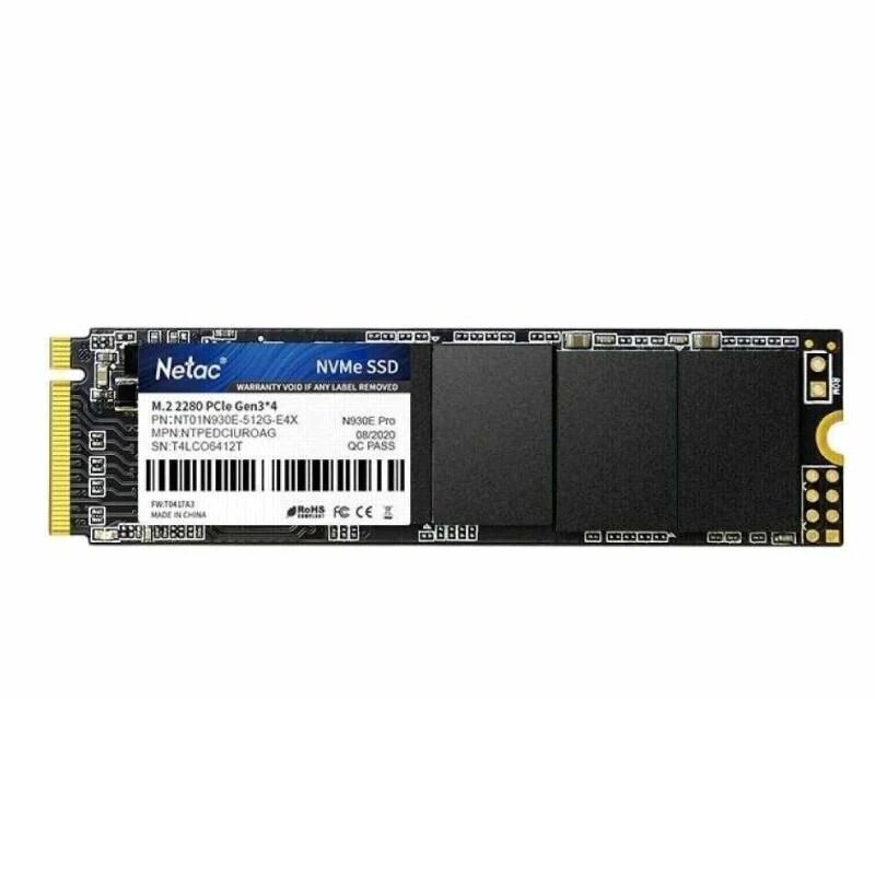 SSD NVMe M.2 512GB Netac