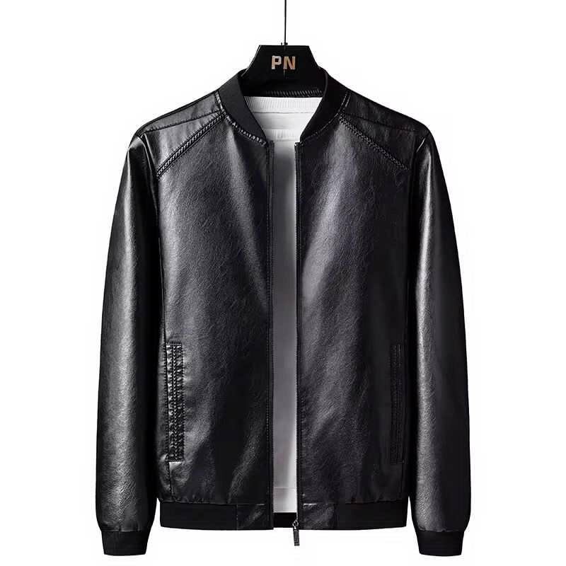Blouson en cuir pour hommes