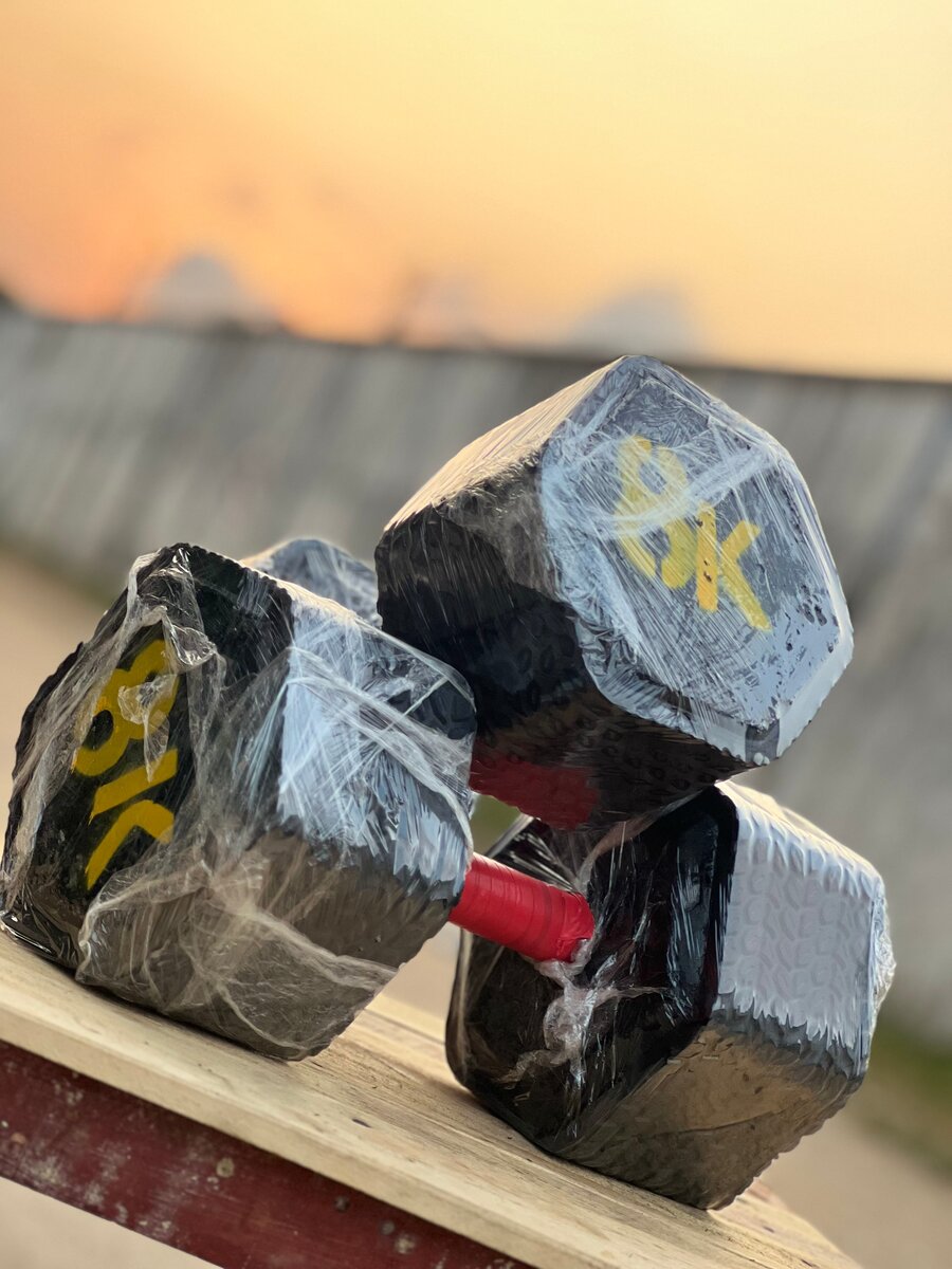 Poids de 8 kg avec revêtement