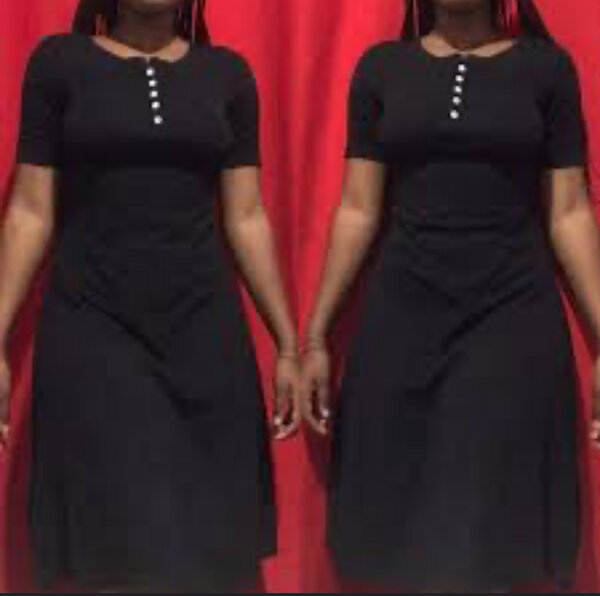 Robe Noire Élégante Femme