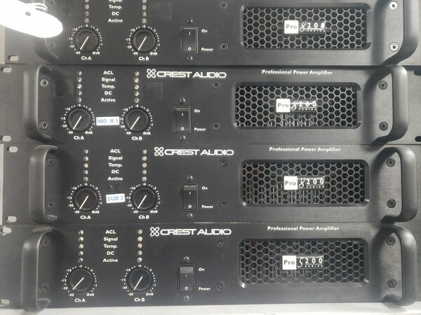 Crest Audio Professional Amplifier