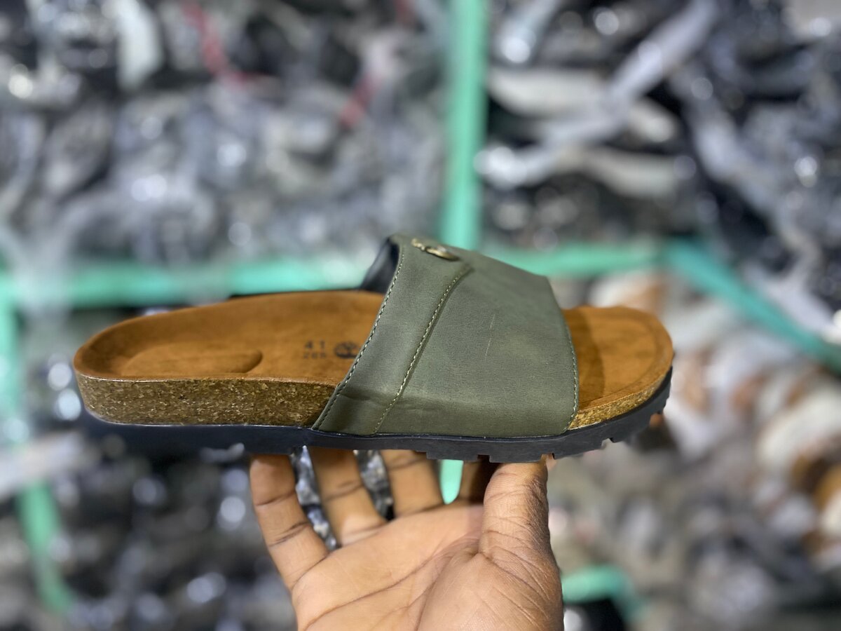 Sandales en cuir confort