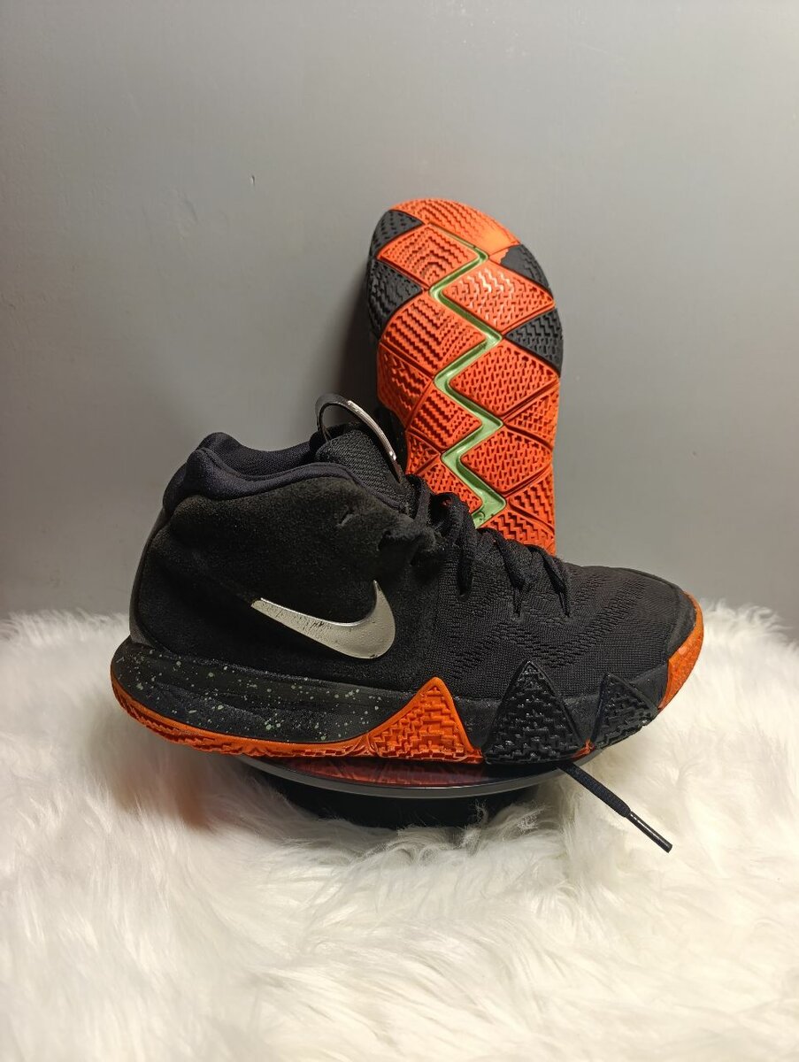 Baskets Noir-Orange Hommes