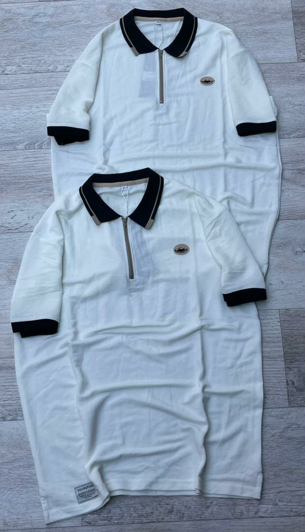 Robe polo élégante unisexe