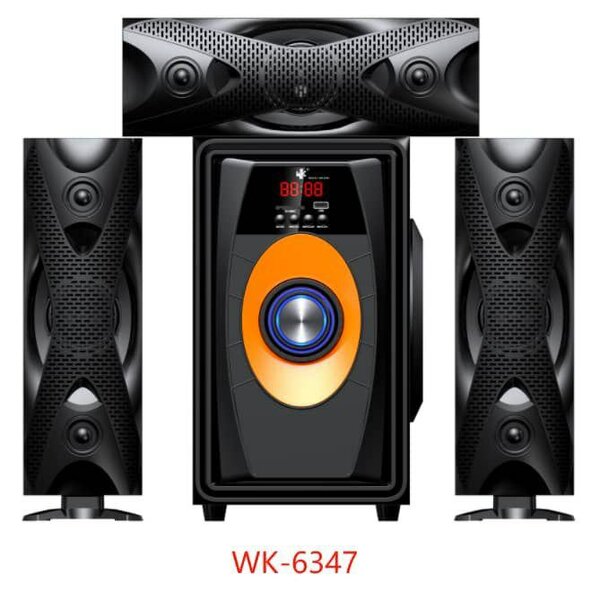 Wk Mini Chaine 3 Baffes 1 Woofer 3.1  - USB - Blue
