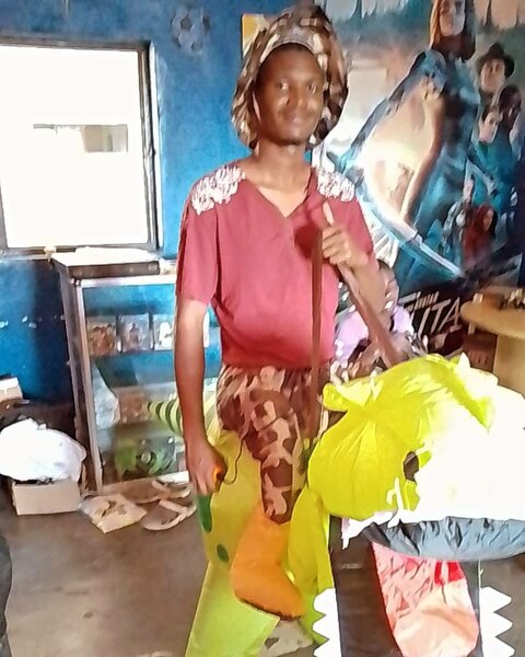 Dino Rider Mascot Costume