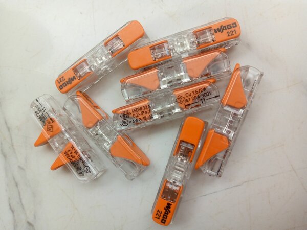 Bornes de connexion rapide WAGO