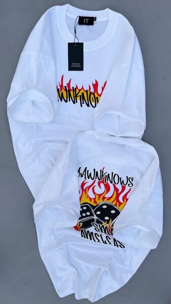 T-shirts graphiques tendance unisexes