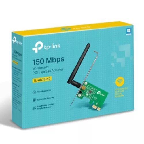 Carte Réseau TL-WN781ND PCI Express WiFi N 150Mbps