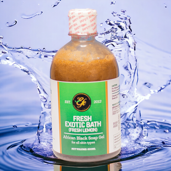 Lemon Blast African Black Soap Bath 500ml