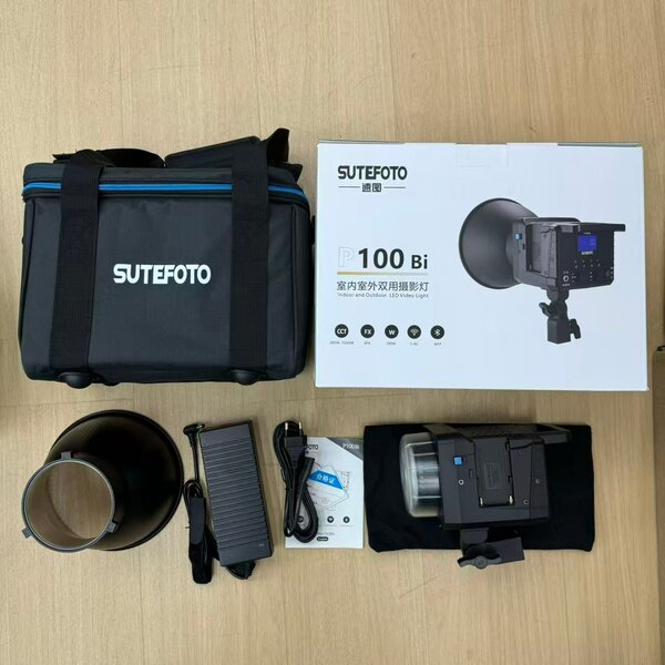 Éclairage Vidéo SUTEFOTO P100 Bi
