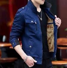 Veste Homme Bleu Élégante