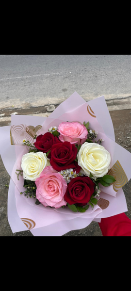 Bouquet de roses élégantes