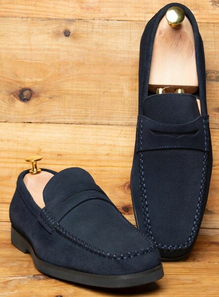 Mocassins en daim élégants