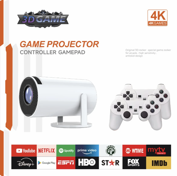 Projecteur de Jeu 3D 4K