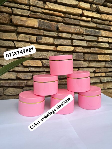 Contenants en plastique élégants