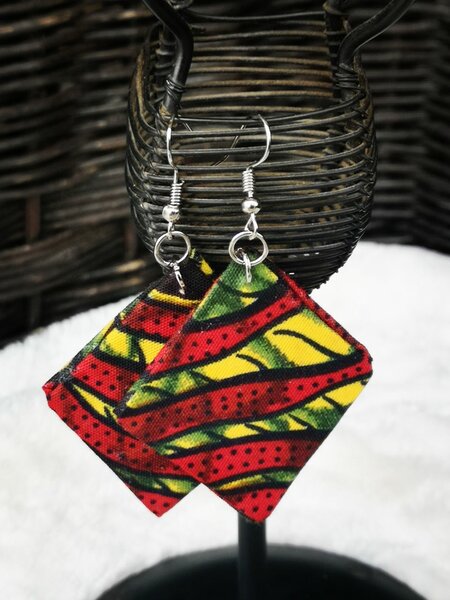 Ankara print Earrings