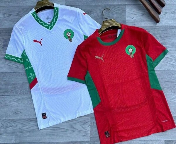 Maillots de football Maroc