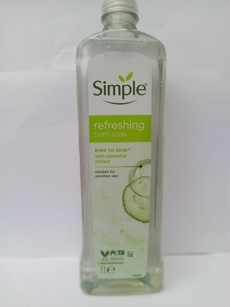 Bain moussant rafraîchissant 1L