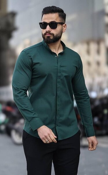 Chemise col ouvert