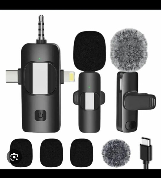Wireless Lavalier Microphone Kit