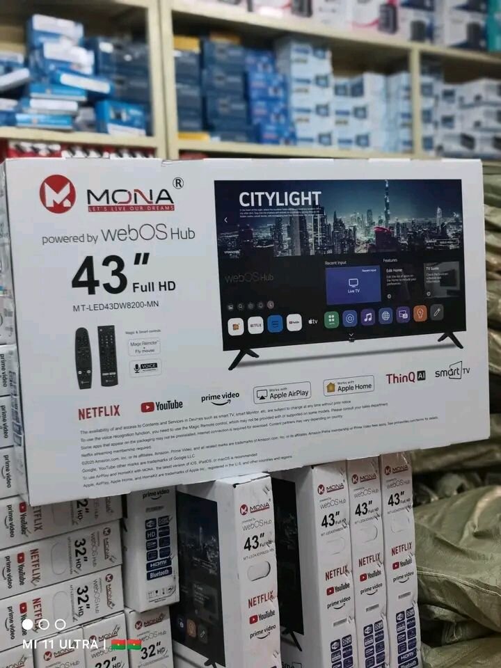 Téléviseur LED 43 pouces Full HD