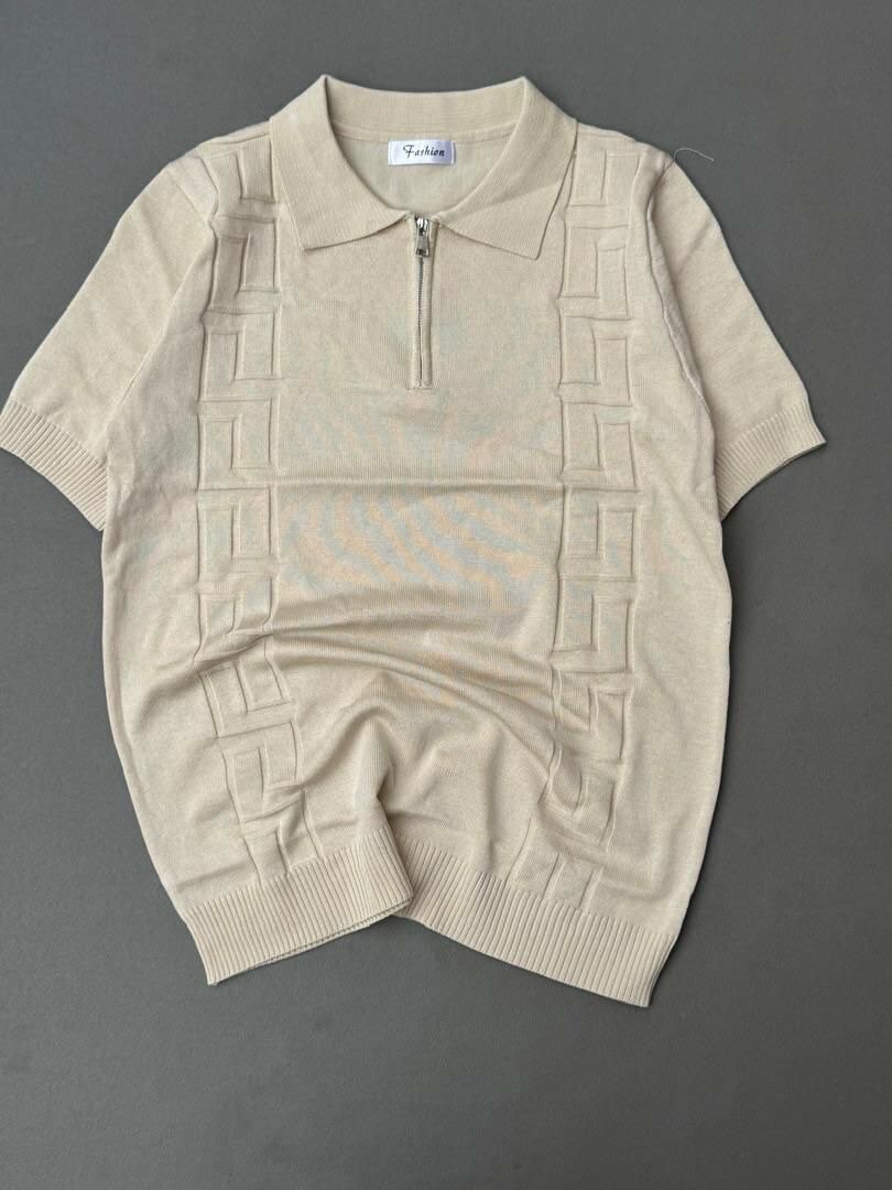 T-shirt polo en tricot élégant