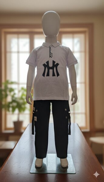 Ensemble casual garçon élégant